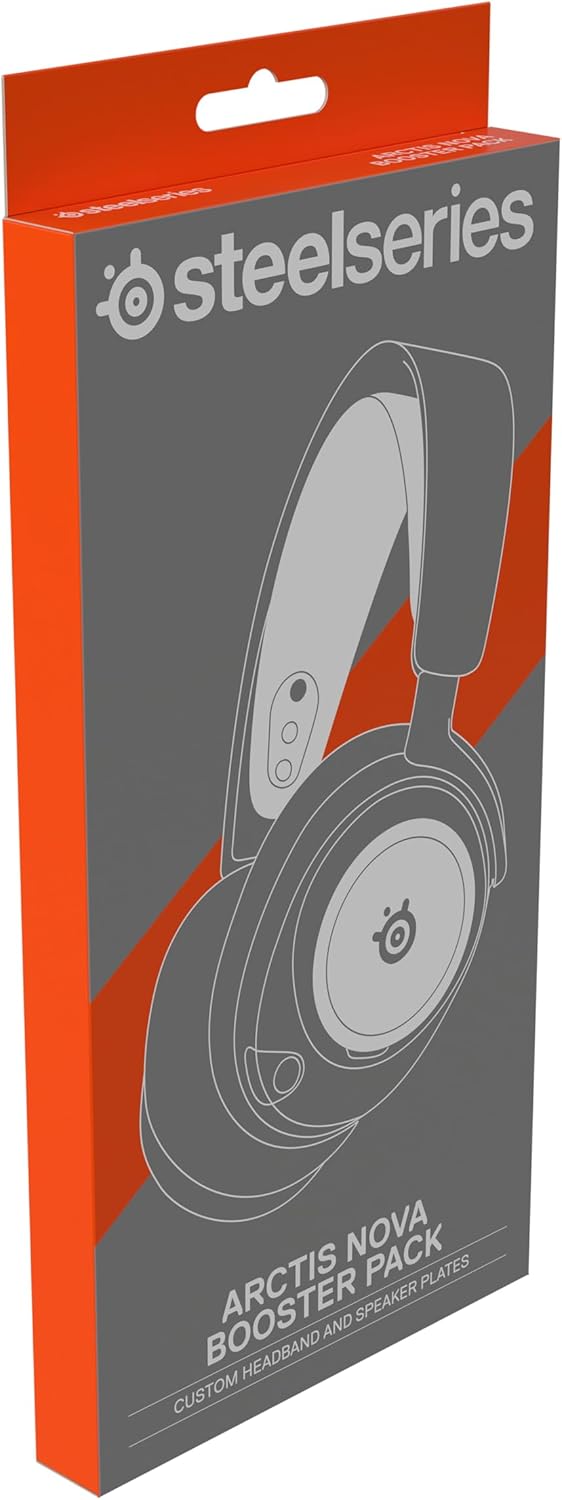 Steelseries Arctis Nova Booster Pack Rose Quartz -Gaming Headset Zubehör -Zweifarbiger Nylon-Kopfban