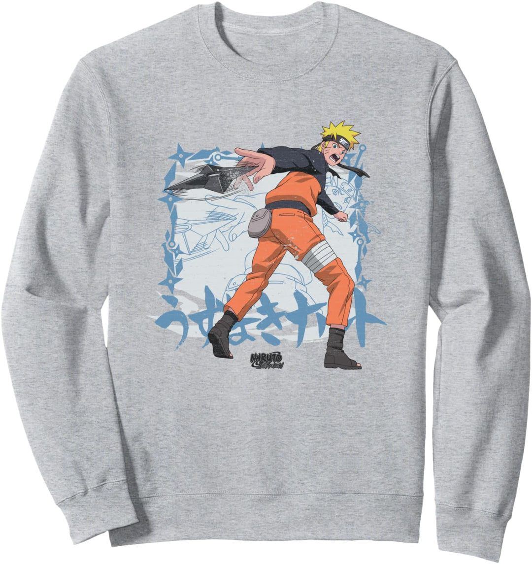 Naruto Shippuden Naruto Throwing Stars Sweatshirt