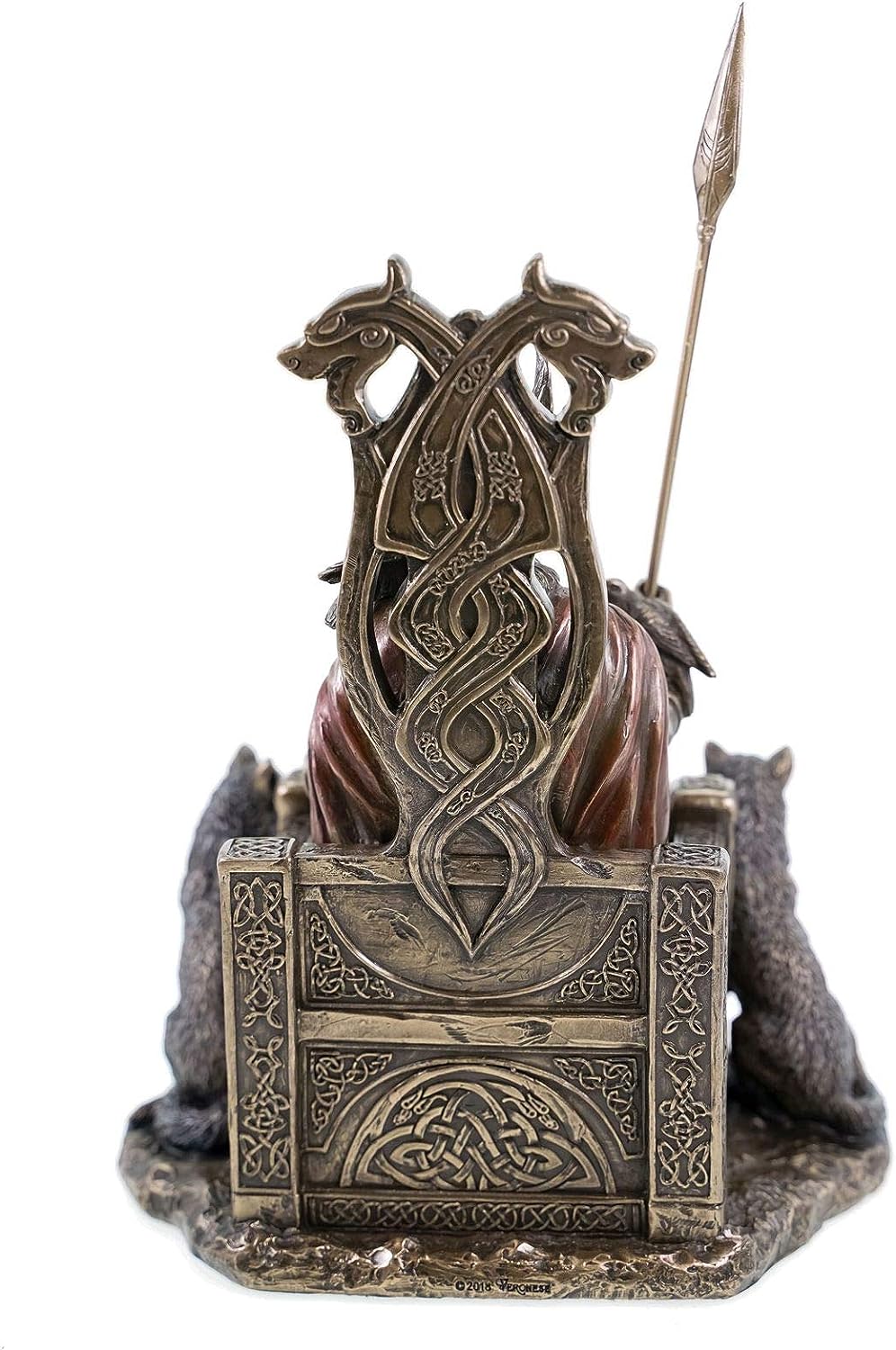 Veronese von Joh. Vogler GmbH Veronese 708-7392 Odin, deutscher Vater Gottes auf Thron mit Wölfen, G