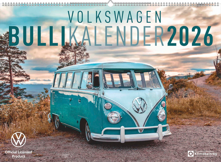 Volkswagen Bulli Kalender 2026, Kalender