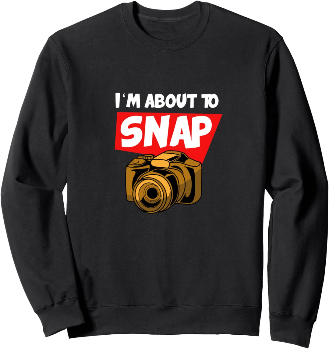 Fotograf - Fotografie Kamera Sweatshirt