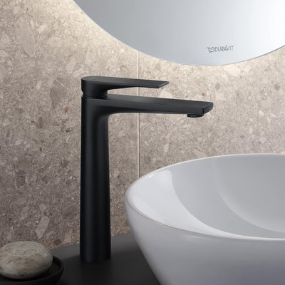 Duravit Tulum Waschtischarmatur, Grösse XL (Auslauf Höhe 222 mm), Wasserhahn Bad, Waschbecken Armatu