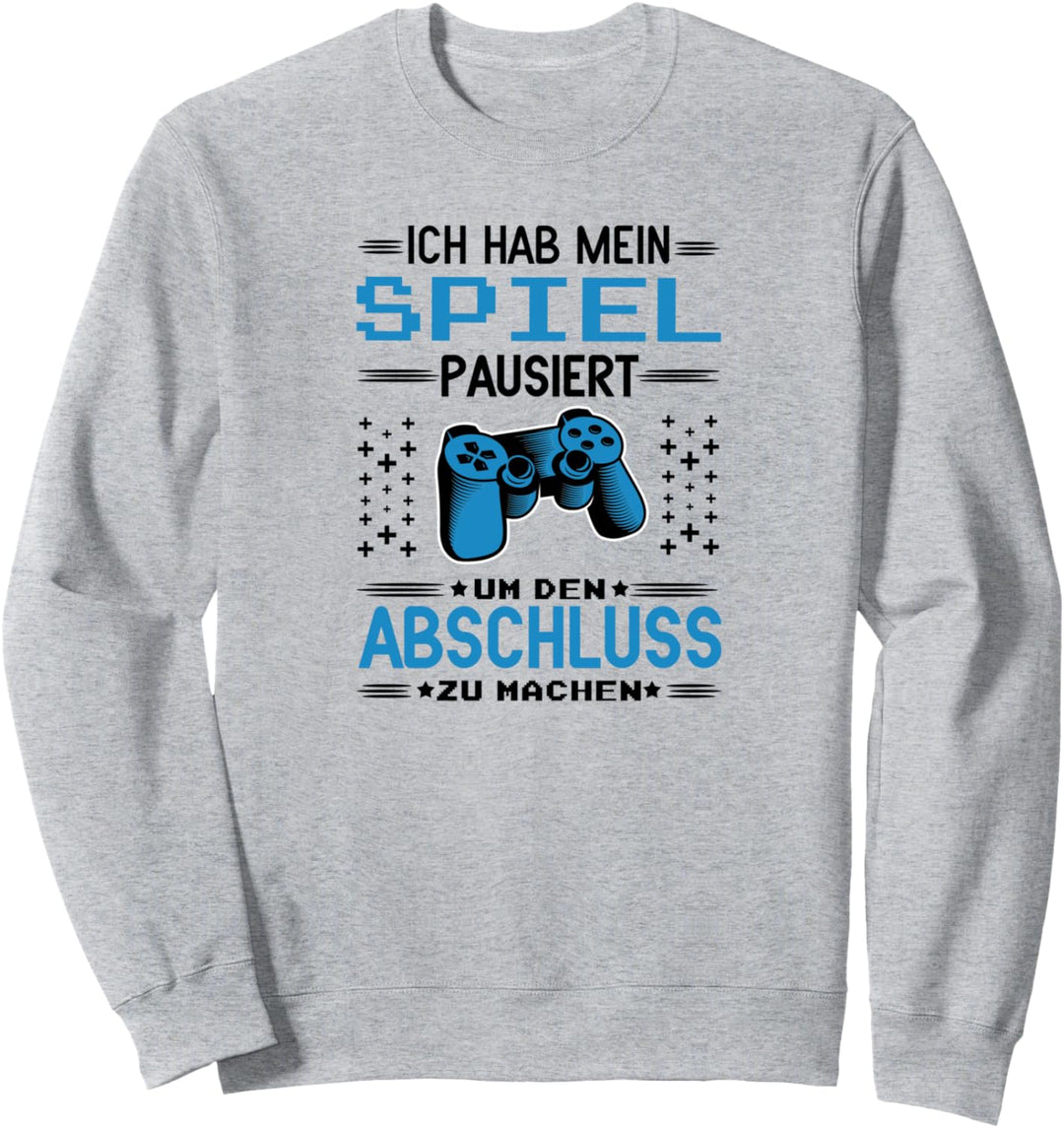 Gamer Abschluss Geschenk für Videospiel Zocker & Gaming Fan Sweatshirt