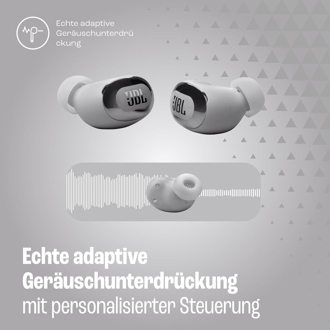 JBL Live Buds 3, Wireless Earbud-Kopfhörer mit Bluetooth, 40 Stunden Akkulaufzeit, True Adaptive Noi