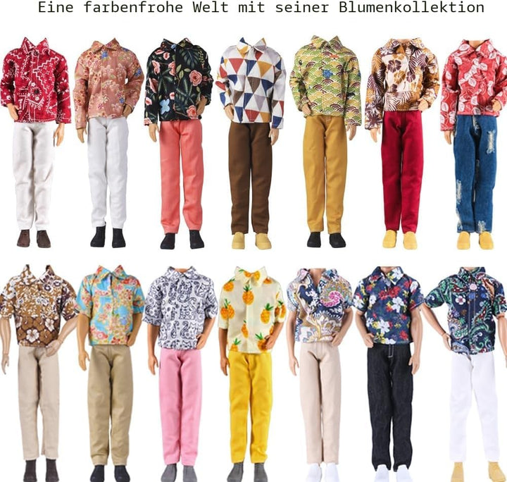 IMAGINE 10-Item Fantastic Pack = 5 Sets Mode Casual Wear Kleidung Outfit mit 5 Paar Schuhe für Junge