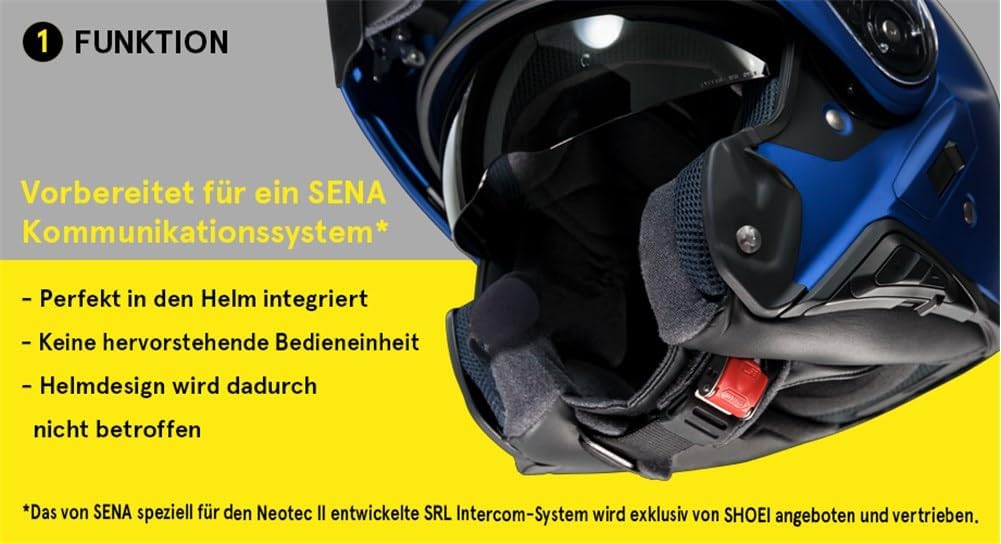 Shoei Neotec 2 matt-schwarz Klapphelm (S)