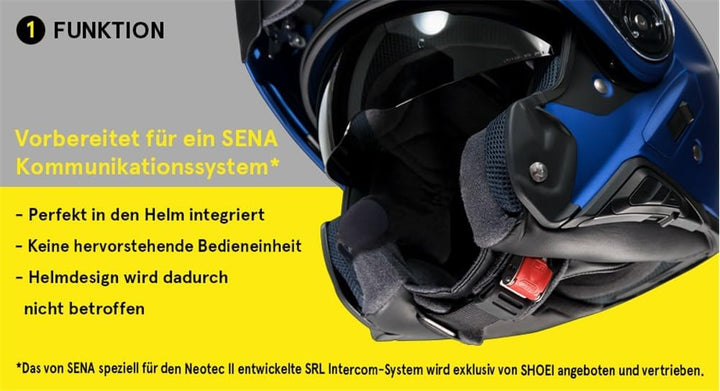 Shoei Neotec 2 matt-schwarz Klapphelm (S)