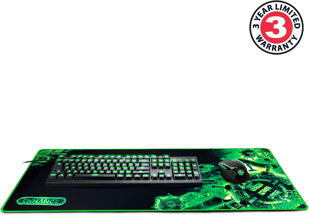 ENHANCE GX-MP2 Verlängert Gaming Mouse Pad - Grosses XL Mauspad (80 x 35 cm) für professionelle Espo
