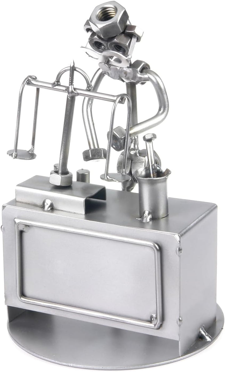 metalman24 Schraubenmännchen Apotheker Apotheke I Handarbeit I Geschenkidee I Metallfigur I Metallmä