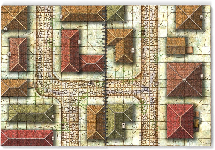 Loke Battle Mats | Giant Book of Streets Sewers & Cemeteries