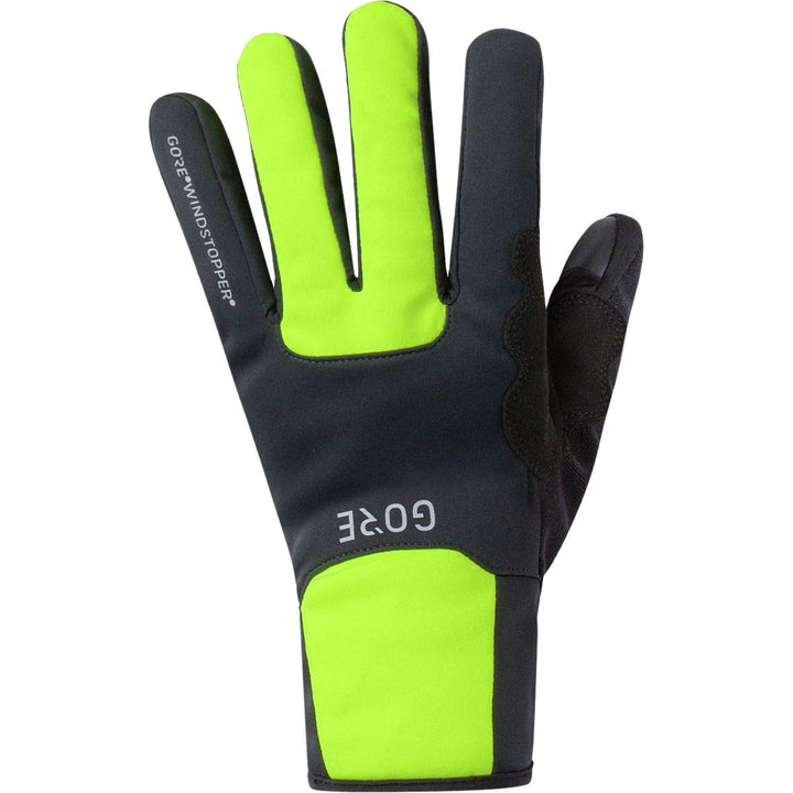 GORE WEAR M Windstopper Thermo Thermohandschuhe 9 Black/Neon Yellow, 9 Black/Neon Yellow