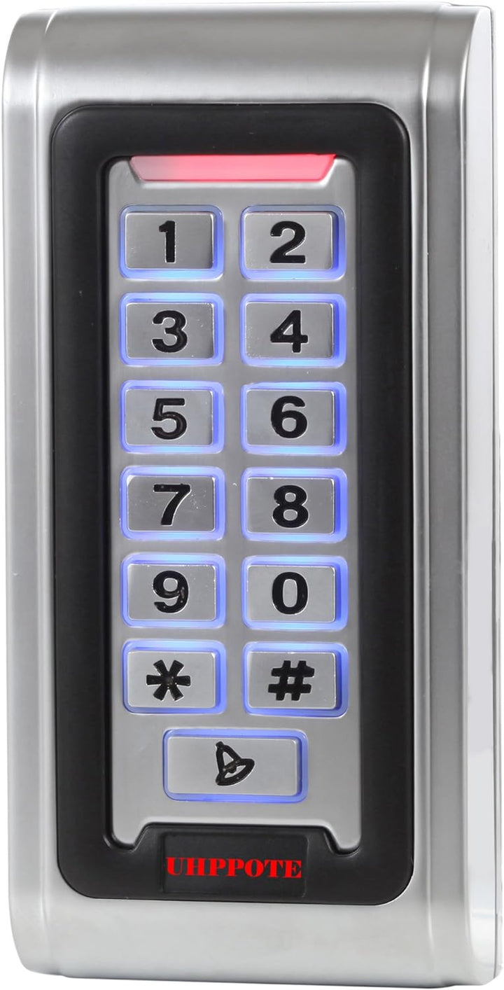 UHPPOTE Metall RFID Reader Access Control Sicherheit System Tastatur ID Card & Magnetverschluss