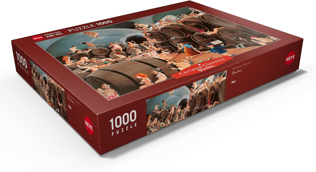 Vino - Blachon - Cartoon Classics - Premium 1000 Teile Puzzle - MyPuzzle Sonderkollektion von Heye P