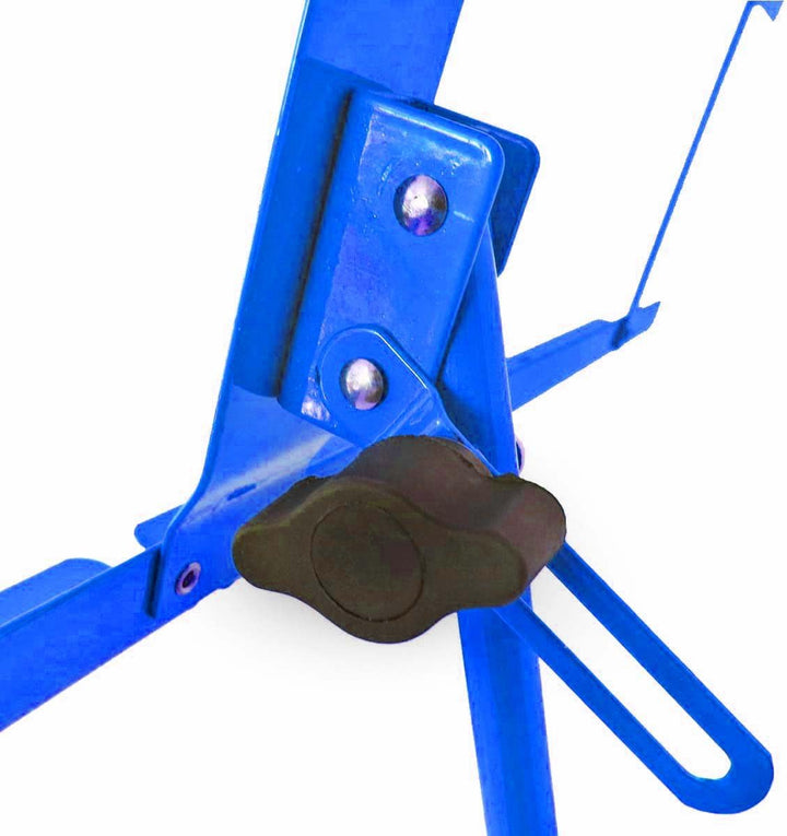 keepdrum MUS2 BL Notenpult Notenstaender Blau + 10 Notenpult Magnete MG10 +Tasche, Blau