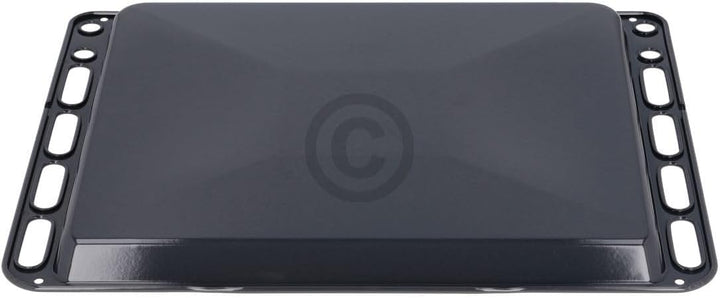 Backblech kompatibel mit smeg 480370571 schwarzes emailliertes Ofenblech Blech für Backofen