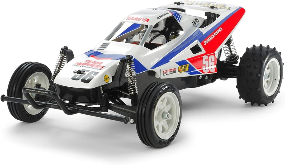 TAMIYA 58643" 1:10 RC The Grasshopper II 2017" Fahrzeug, Schwarz, Weiss, Rot, Blau