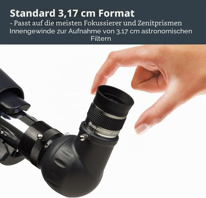 Celestron 93320 1-1/4-15 mm Omni Serie Okular, 15 mm