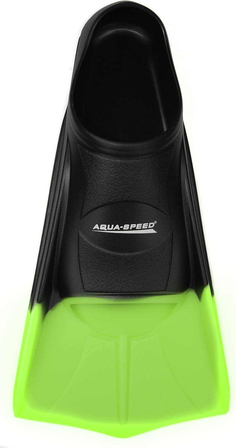 Aqua Speed High Tech Kurzflossen für Erwachsene und Kinder + Rucksack ULTRAPOWER #Swim Bag | Schwimm