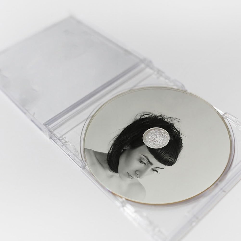 GALPADA 5Er Set Doppel-Cd-Hüllen Transparent Cd-Box Leere DVD-Hüllen Tragbare Aufbewahrung Für Siche