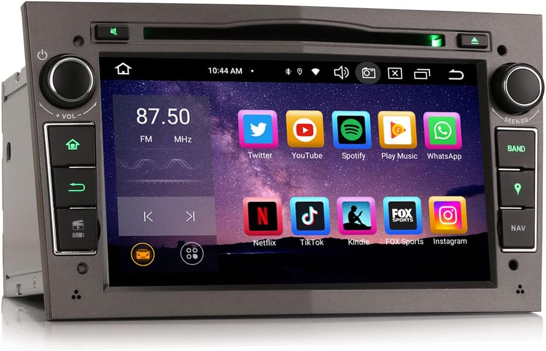 Erisin Android 14 4GB+64GB 8-Kern DVD Autoradio GPS Navi für Opel Antara Astra Corsa C/D Vectra Meri