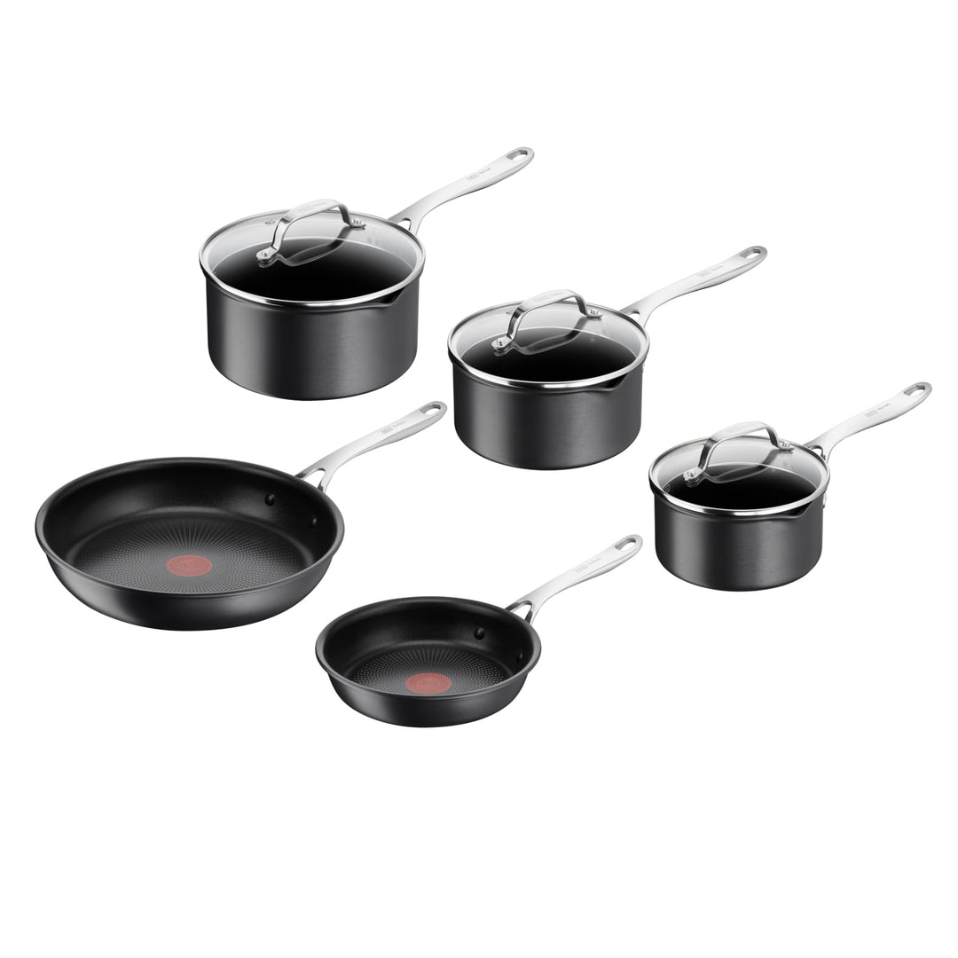 Jamie Oliver by Tefal Cook's Direct Kochgeschirr-Set, 5-tlg., Pfannenset induktionsgeeignet und back