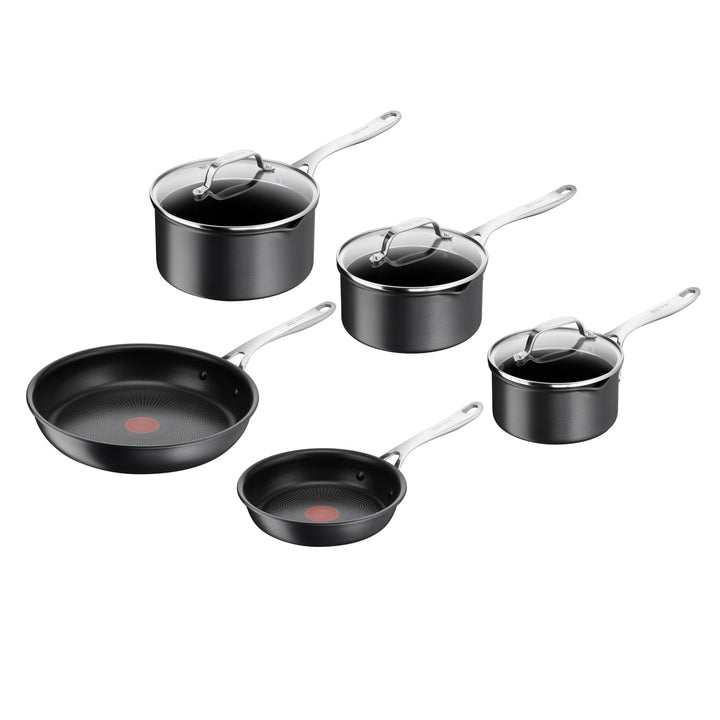 Jamie Oliver by Tefal Cook's Direct Kochgeschirr-Set, 5-tlg., Pfannenset induktionsgeeignet und back