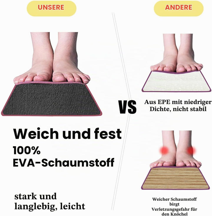 SportBob Schwebebalken für Zuhause, 300/270/240 cm Balken Turnen Klappbar Tragbar für Kinder Erwachs