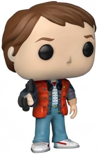 Funko Pop! Movies: BTTF - Marty McFly in Puffy Vest - Back to The Future - Vinyl-Sammelfigur - Gesch