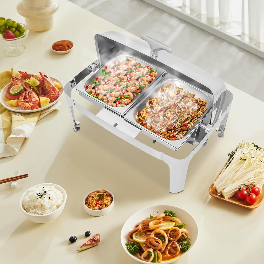 Edelstahl Warmhaltebehälter Kommerzieller Speisewärmer Warmbehälter Essen Warmhalten Behälter Cateri