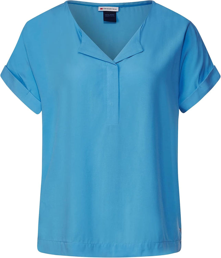 Street One Damen Kurzarmbluse 36 Nu Pink, 36 Nu Pink