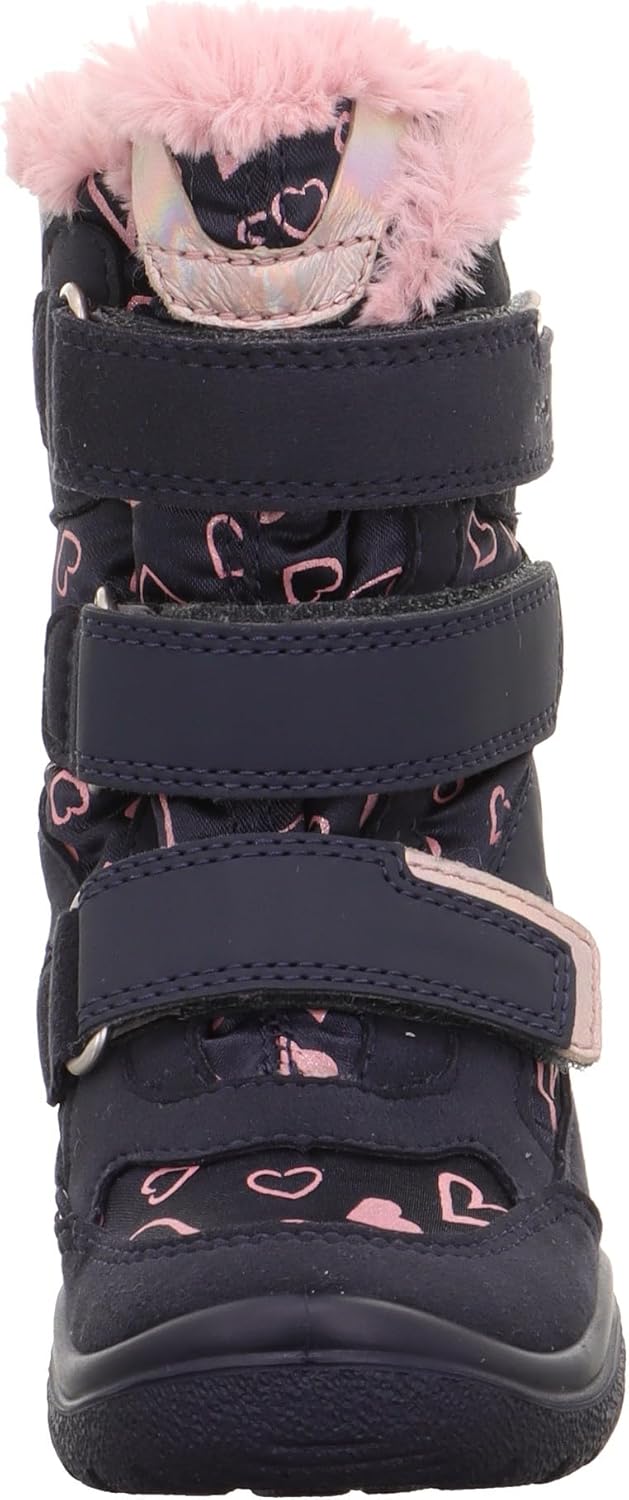 Superfit Mädchen Crystal Gore-tex 1-009090 Stiefel 25 EU Weit Blau Rosa 8020, 25 EU Weit Blau Rosa 8