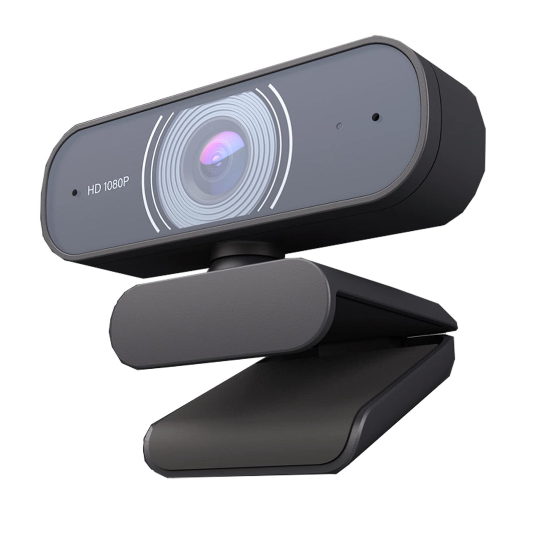 OYU Webcam, 1080P 30Fps, Dual Stereo Mikrofon, USB Plug & Play, HD Web Kamera kompatibel mit Zoom/Sk