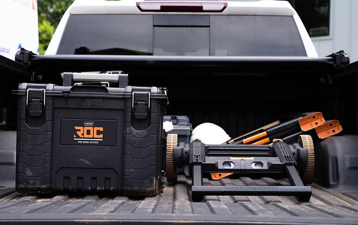 Keter ROC Pro Gear Robuster XL-Werkzeugkasten, modular, stapelbar, leicht, langlebig, IP65 wasserdic