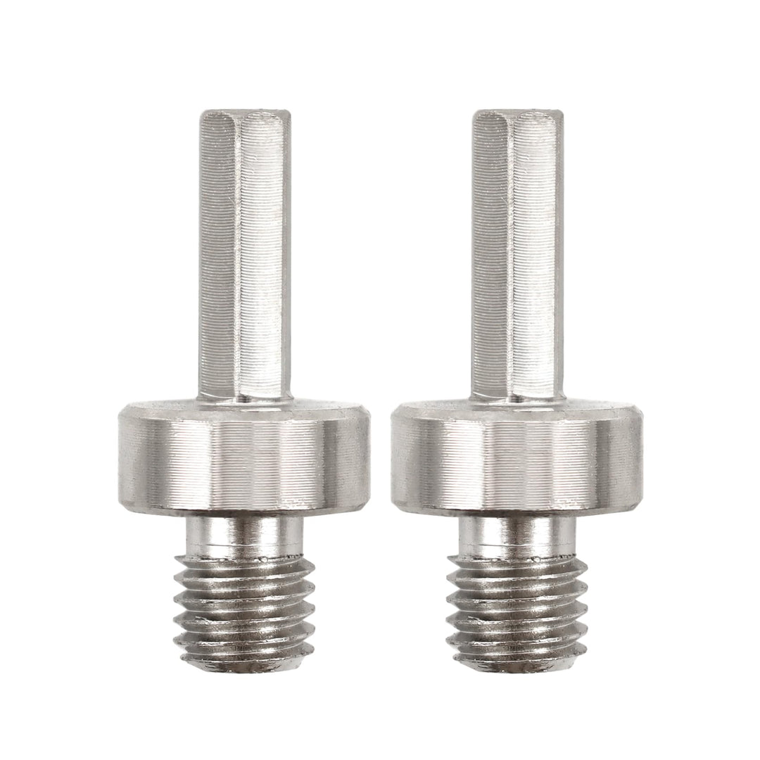 FOCSTOL Adapter für Diamant Fliesenbohrer - 2 Stück M14 Gewinde auf 10mm Sechskantschaft Adapter für