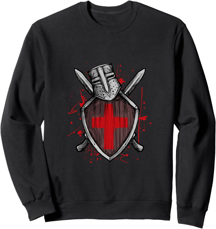 Templer Ritter Kreuzfahrer Kreuzzüge Sweatshirt