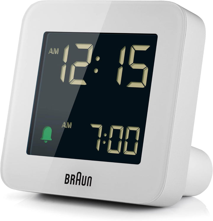 Braun Digitaler Wecker Schlummerfunktion, Negatives LC-Display, Schnelleinstellfunktion, Crescendo-A
