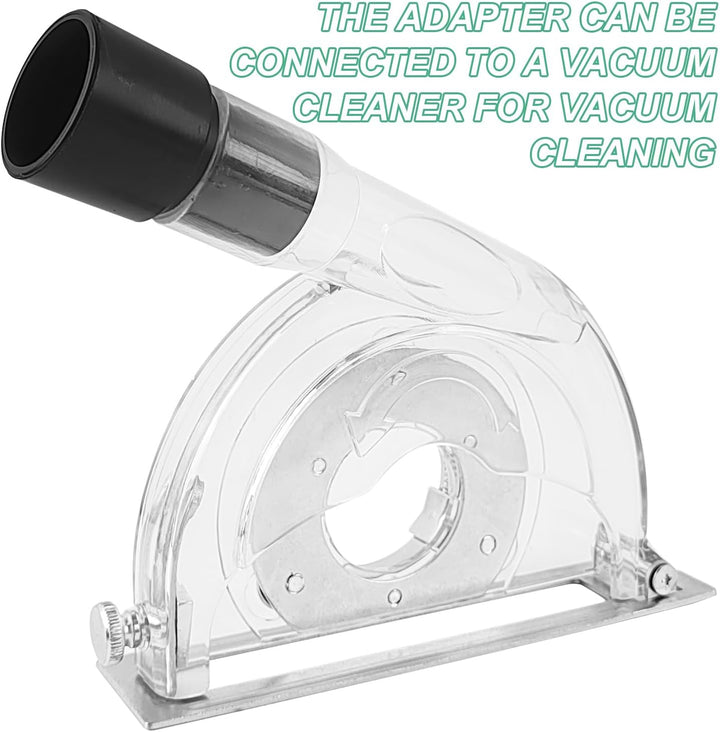 Absaughaube Winkelschleifer 125mm/100mm/150mm, mit Sechskantschlüssel und Unterlegscheiben, Winkelsc