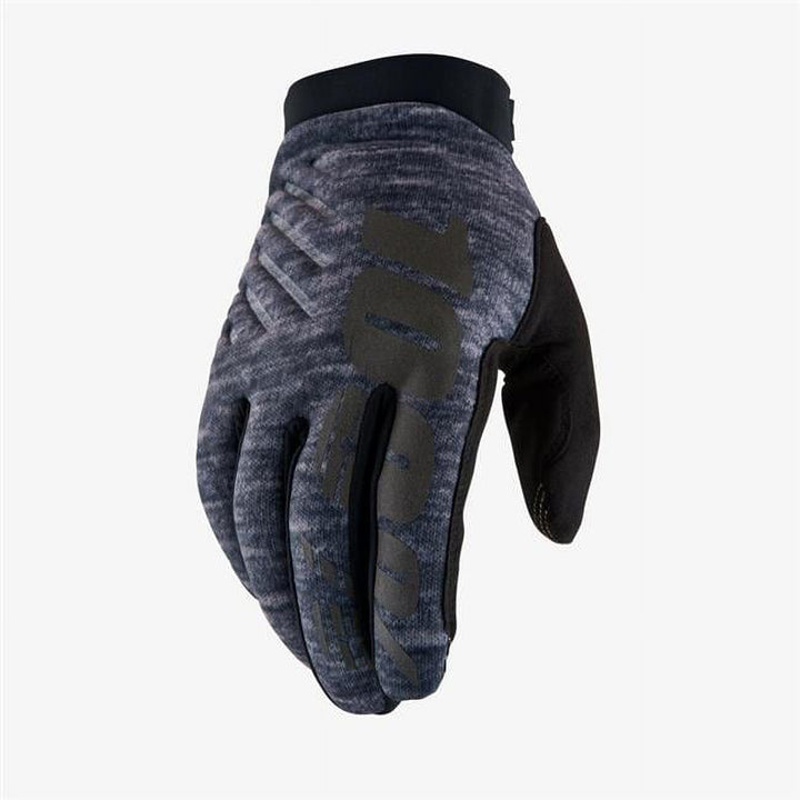 100% Kids Brisker Gloves grau meliert S, grau meliert S