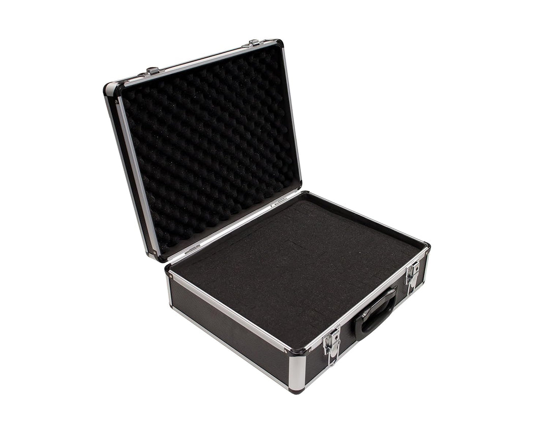 PeakTech P 7310 7310 – Universal Koffer für Messgeräte, Abschliessbar, Staubschutz, XL - 460x330x150