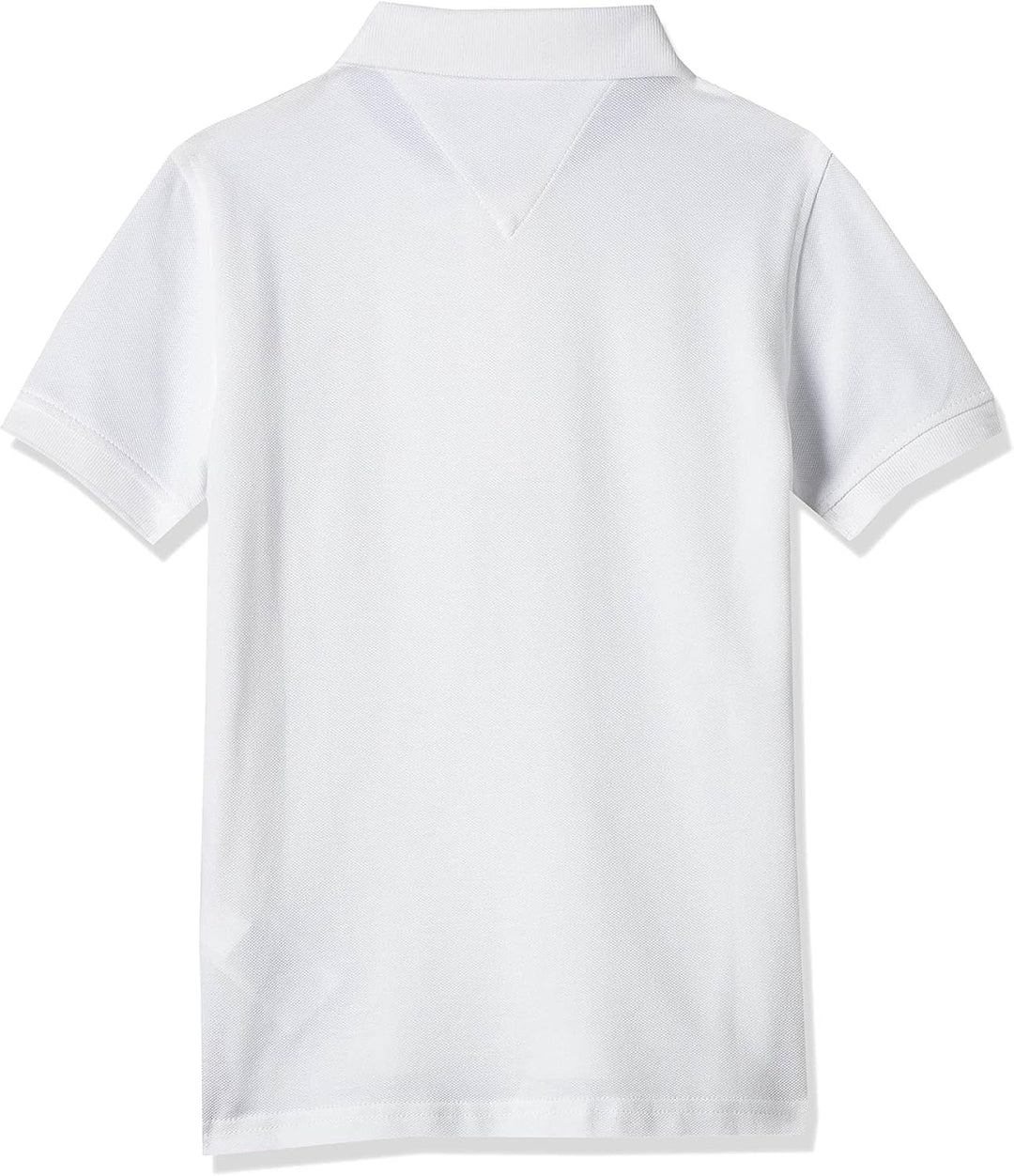 Tommy Hilfiger Jungen Poloshirt Kurzarm aus Bio-Baumwolle 110 Bright White, 110 Bright White