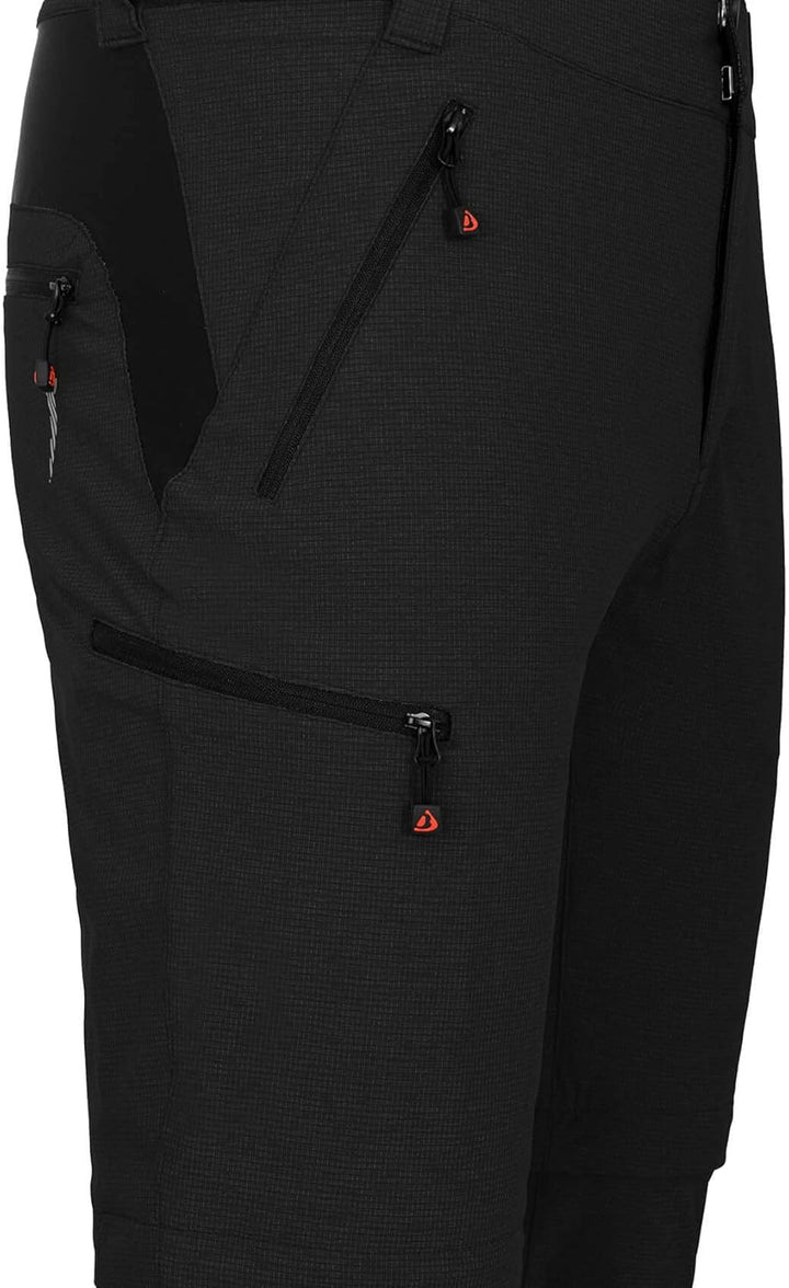 Bergson PATTI Zipp-OFF | Herren Radhose, robust, elastisch - robust - elastisch - wasserabweisend -