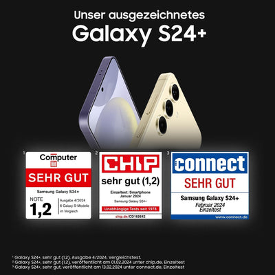 Samsung Galaxy S24+ AI Smartphone, Android-Handy ohne Vertrag, 12 GB RAM, 512 GB Speicher, 50-MP-Kam