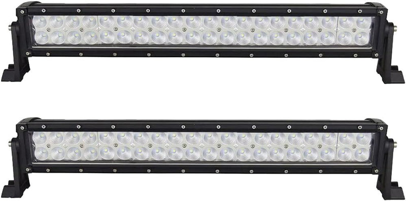 Greenmigo 2X 120W LED Arbeitsscheinwerfer weiss 12V 24V Flutlicht Reflektor Work Light Bar Scheinwer