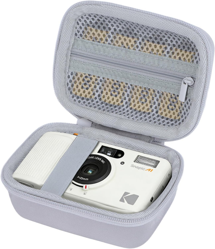 Hart Schutz Hülle Etui Tasche für Kodak Snapic A1 35-mm-Filmkamera (Grau), Grau