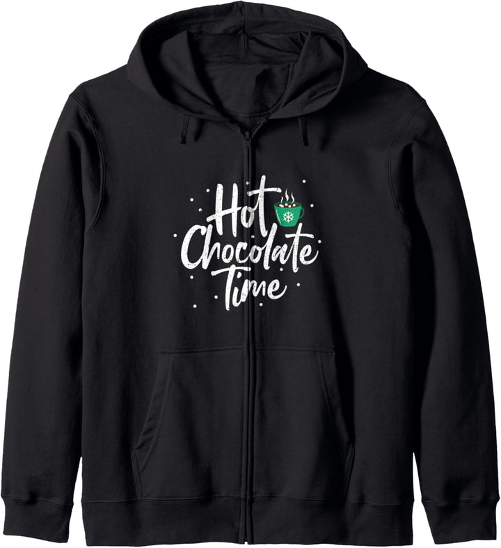 Cute Winter: Hot Chocolate Time - Schokolade Kapuzenjacke