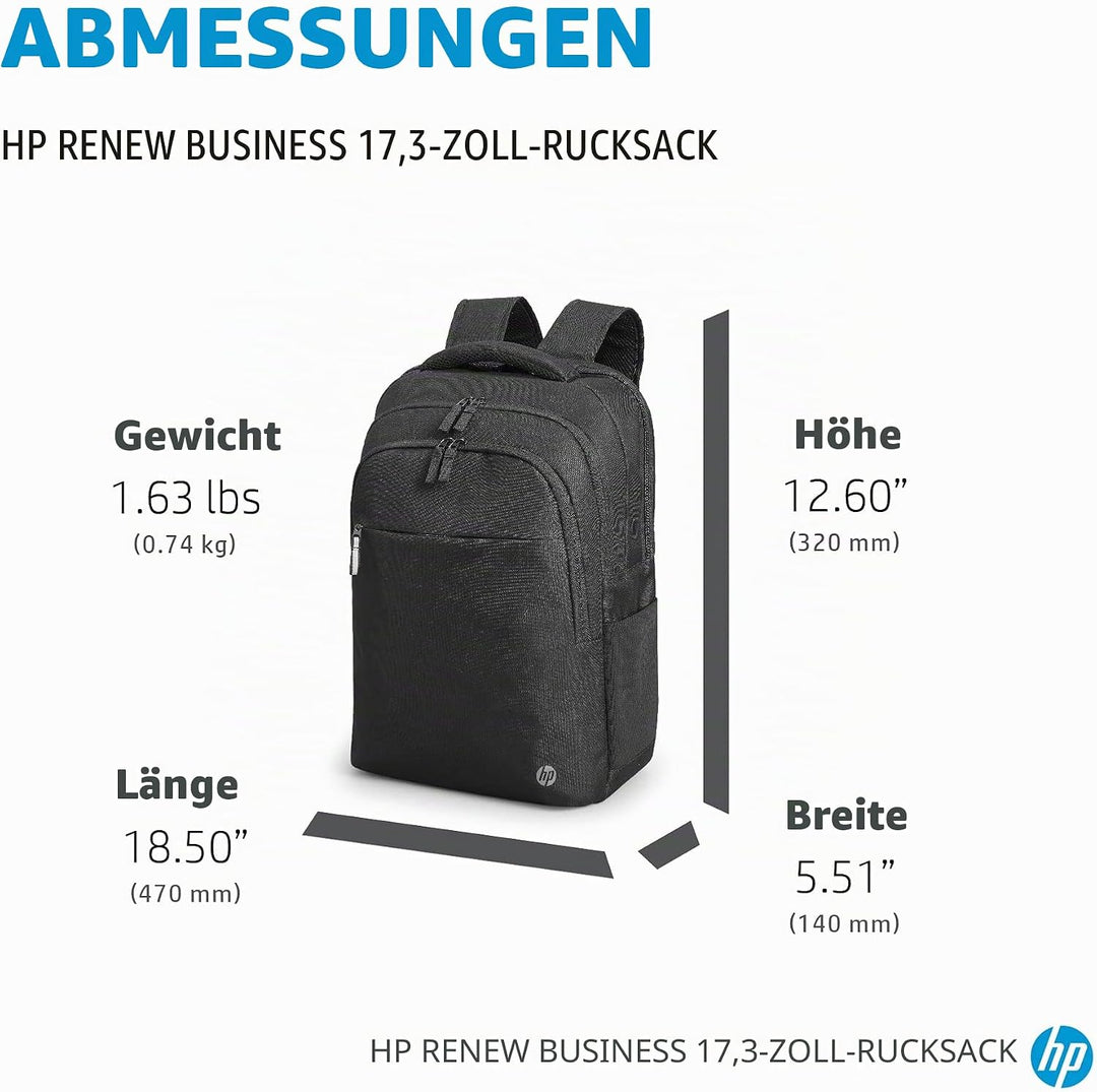 HP Renew Business Laptop-Rucksack (17,3 Zoll)