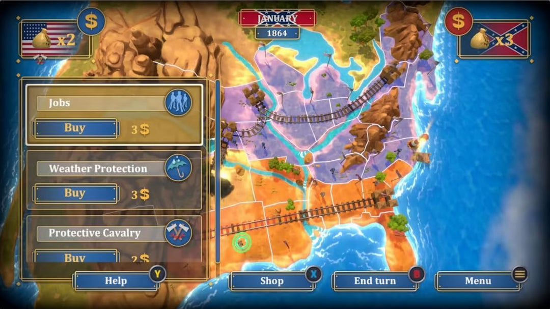 The BLUECOATS - North and South [EN/FR] (Switch)