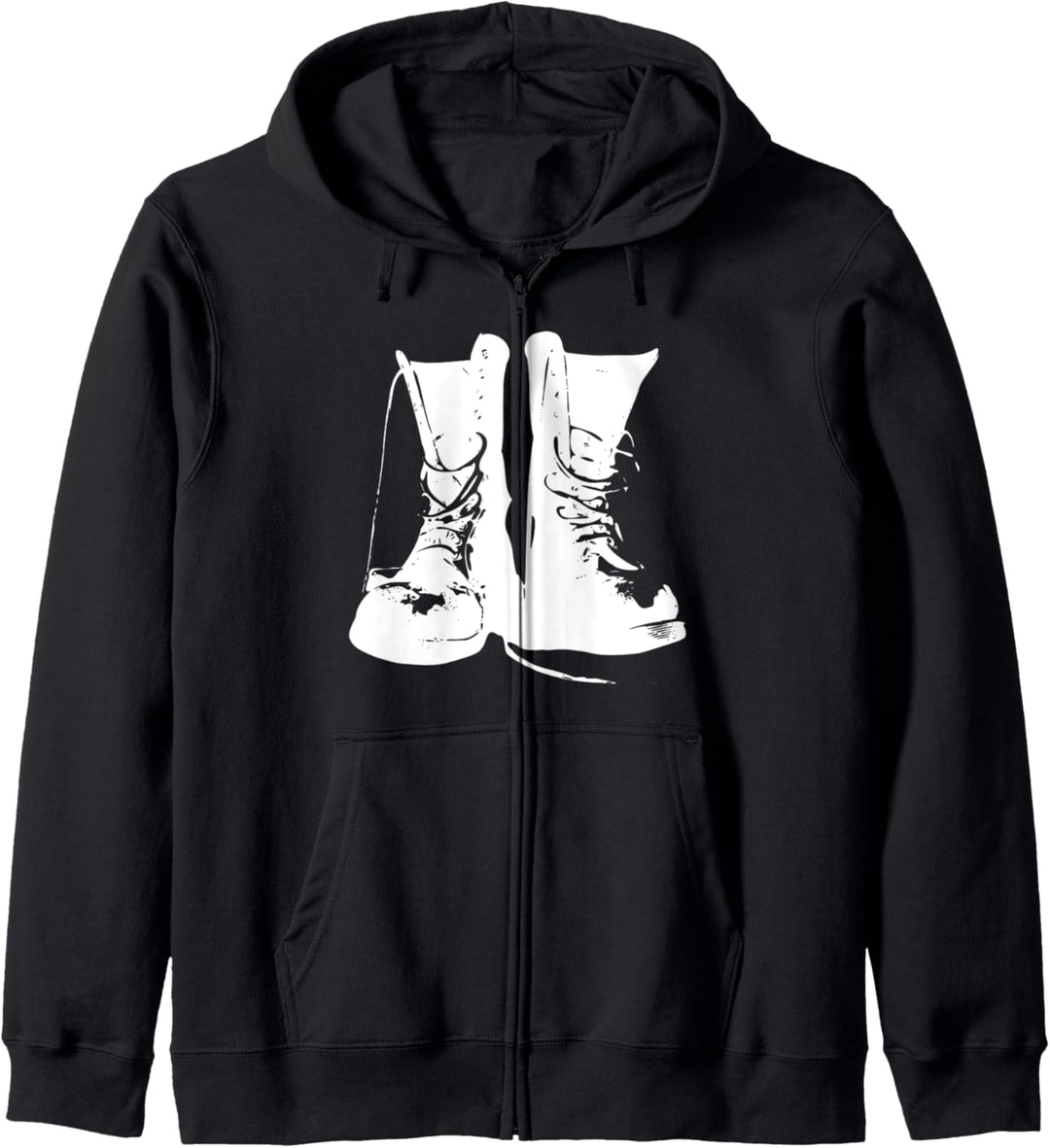 Grunge Rock Boots 90s Punk Rocker Band Retro Kapuzenjacke