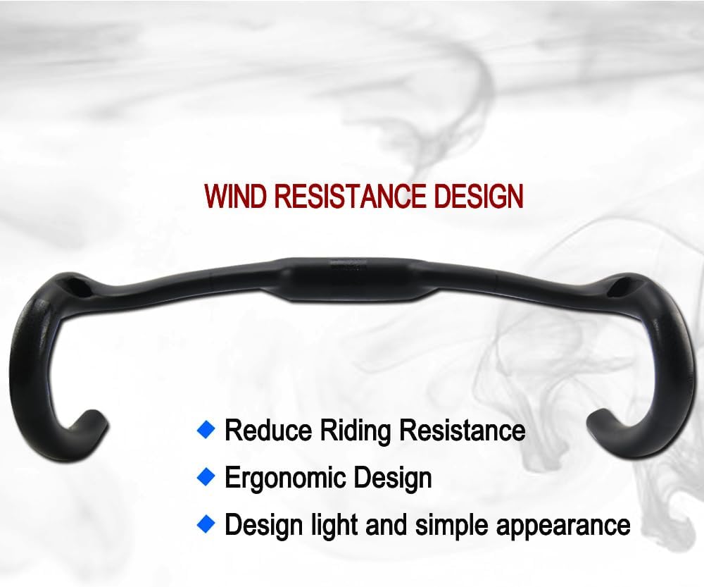RXL SL Carbon Rennrad Lenker Drop Bar 31.8mm Carbonfaser Fahrrad Schwarz Matt/glänzend Interne Linie