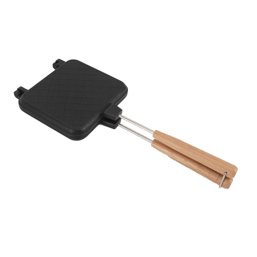 Doppelseitiger Sandwichmaker, Flip-Bratpfanne, Frühstückstoaster für Gasherd, Induktionsherd, 6,1 X